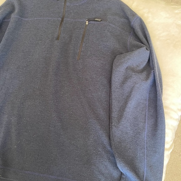 Orvis Trout Bum quarter zip pullover - Picture 7 of 8